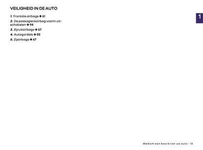 2025 Renault Symbioz Owner's Manual | Dutch