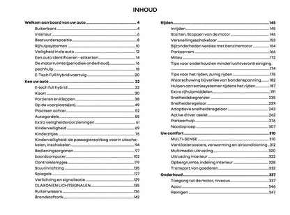2025 Renault Symbioz Owner's Manual | Dutch