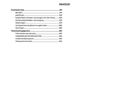 2025 Renault Symbioz Owner's Manual | Dutch