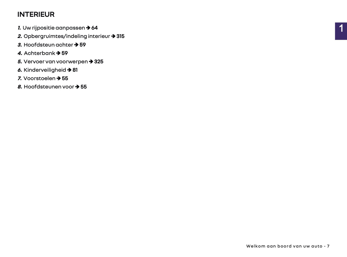 2025-2026 Renault Trafic Owner's Manual | Dutch