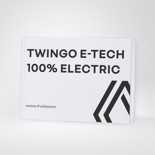 2023-2024 Renault Twingo E-Tech Manuel du propriétaire | Français