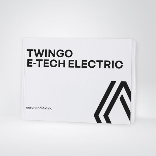 2026 Renault Twingo E-Tech Electric Owner's Manual | Dutch