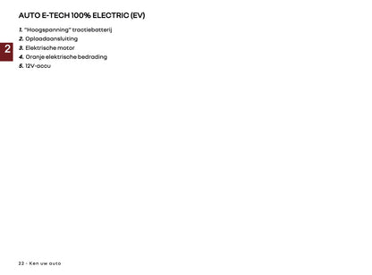 2026 Renault Twingo E-Tech Electric Owner's Manual | Dutch