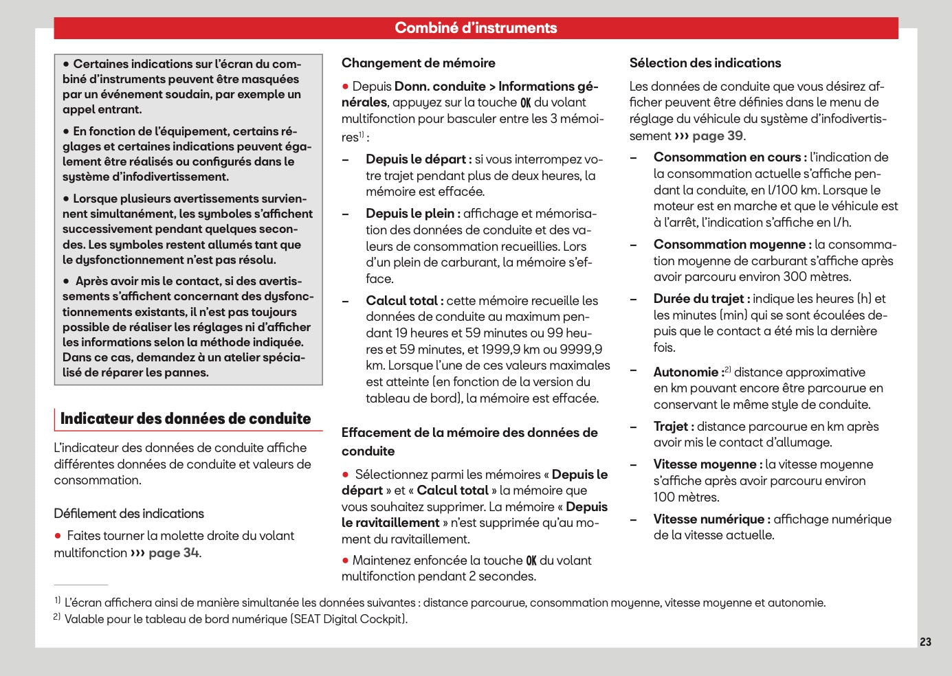 2026 Seat Arona Manuel du propriétaire | Français