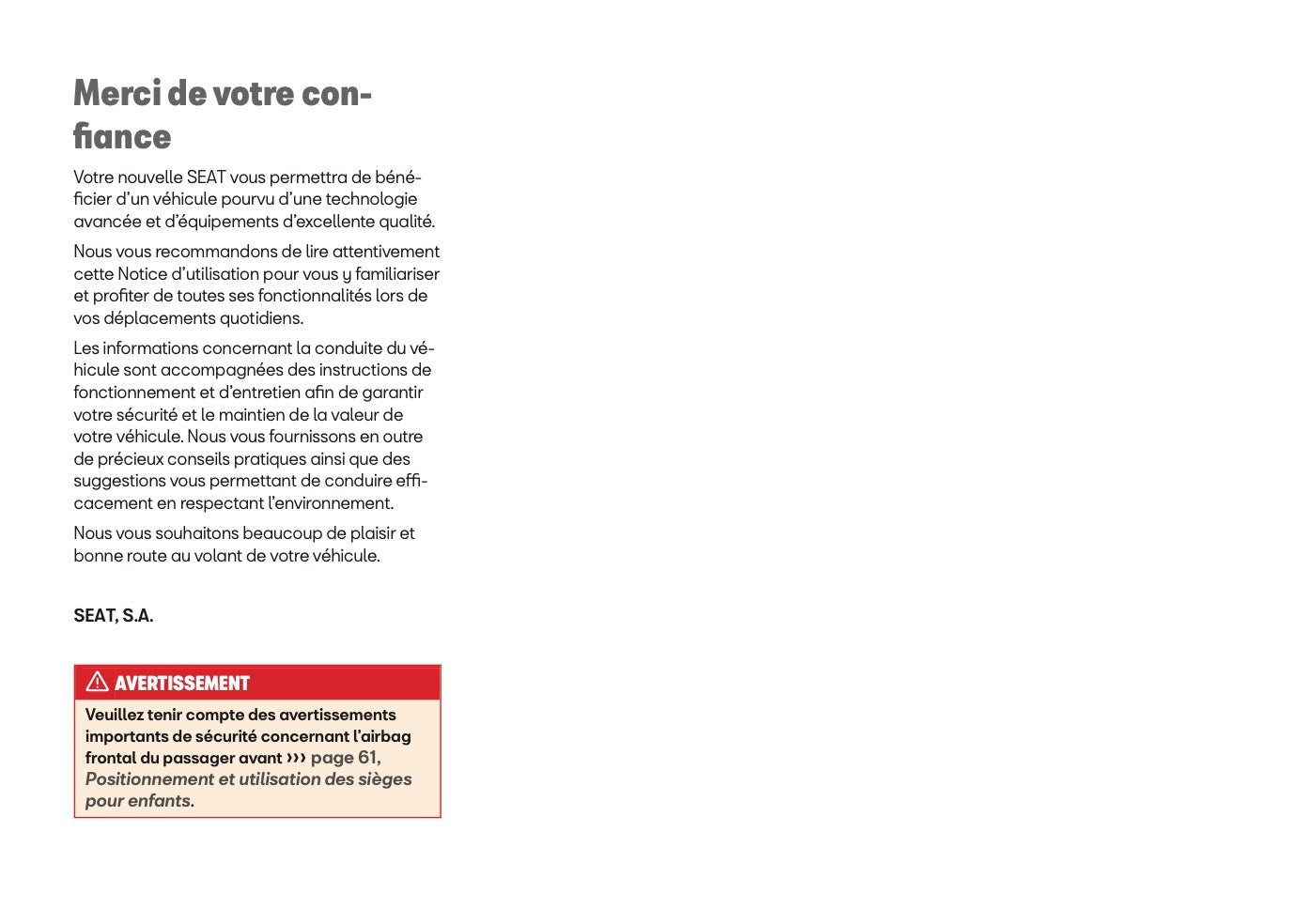 2026 Seat Arona Manuel du propriétaire | Français