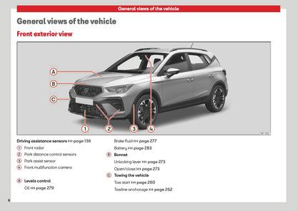 2026 Seat Arona Owner's Manual | English