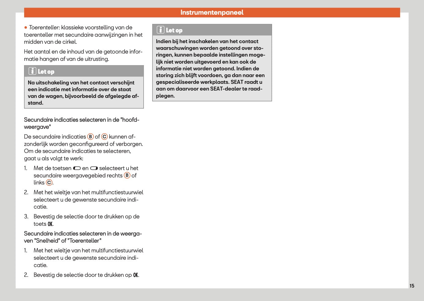 2024 Seat Arona Owner's Manual | Dutch