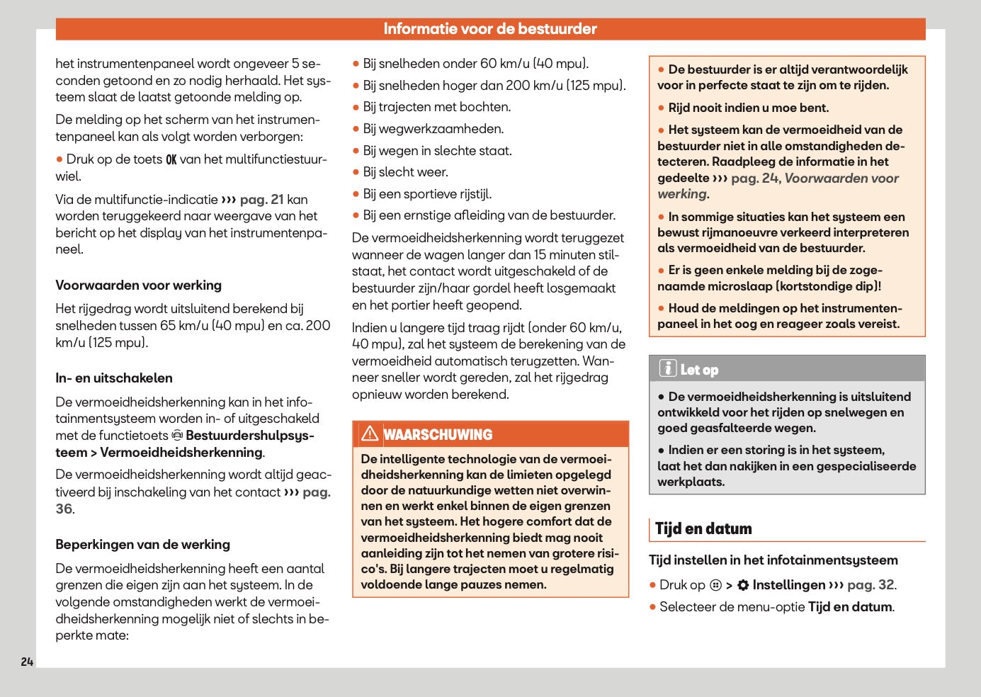2024 Seat Arona Owner's Manual | Dutch