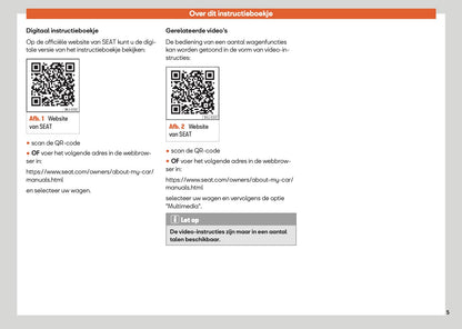 2024 Seat Arona Owner's Manual | Dutch