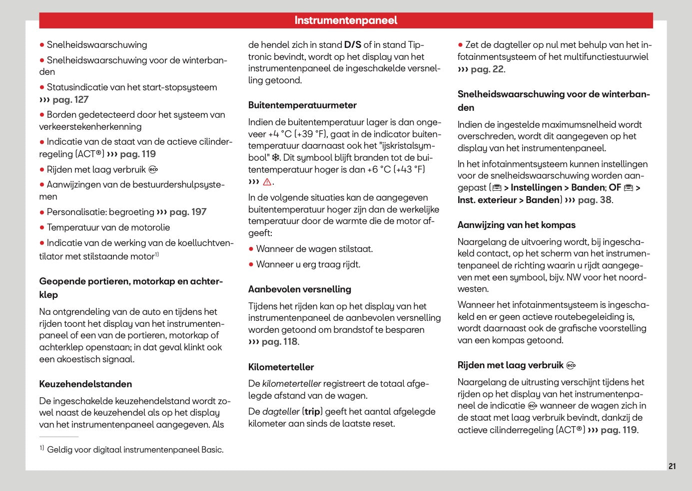 2026 Seat Arona Owner's Manual | Dutch
