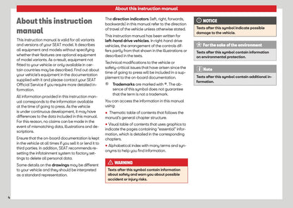 2026 Seat Ibiza Owner's Manual | English
