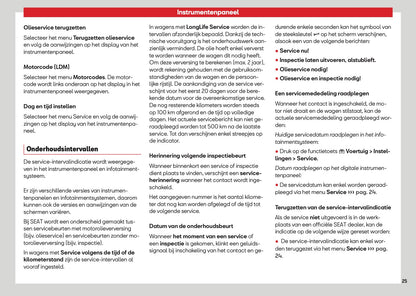 2026 Seat Ibiza Owner's Manual | Dutch