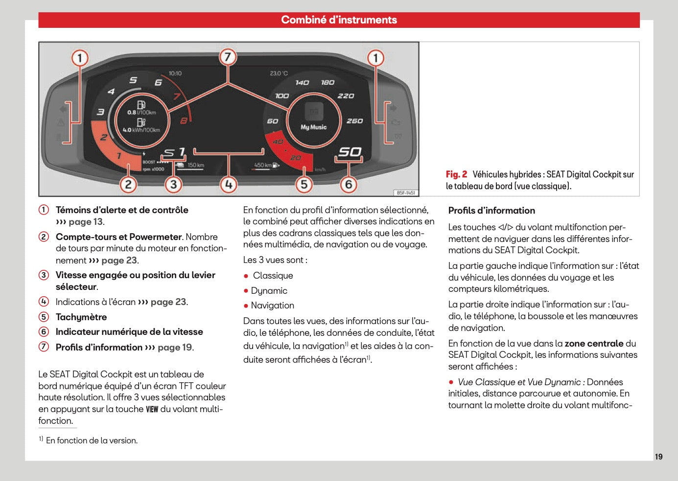 2026 Seat Leon/Leon Sportstourer Manuel du propriétaire | Français