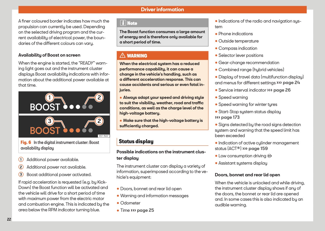 2025 Seat Leon Owner's Manual | English