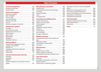 2026 Seat Leon/Leon Sportstourer Owner's Manual | English