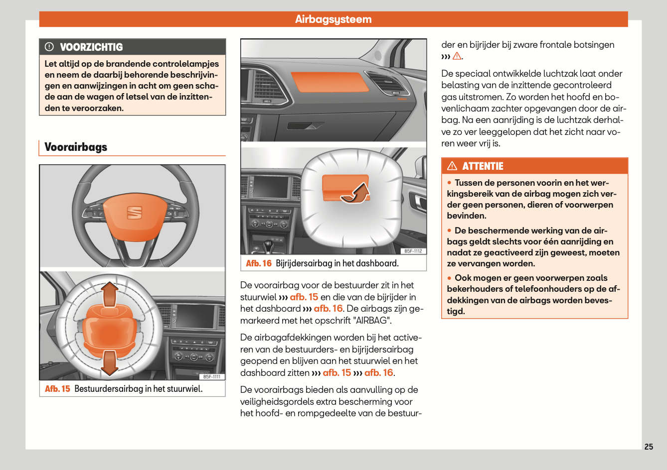 2020 Seat Leon/Leon Sportstourer Owner's Manual | Dutch