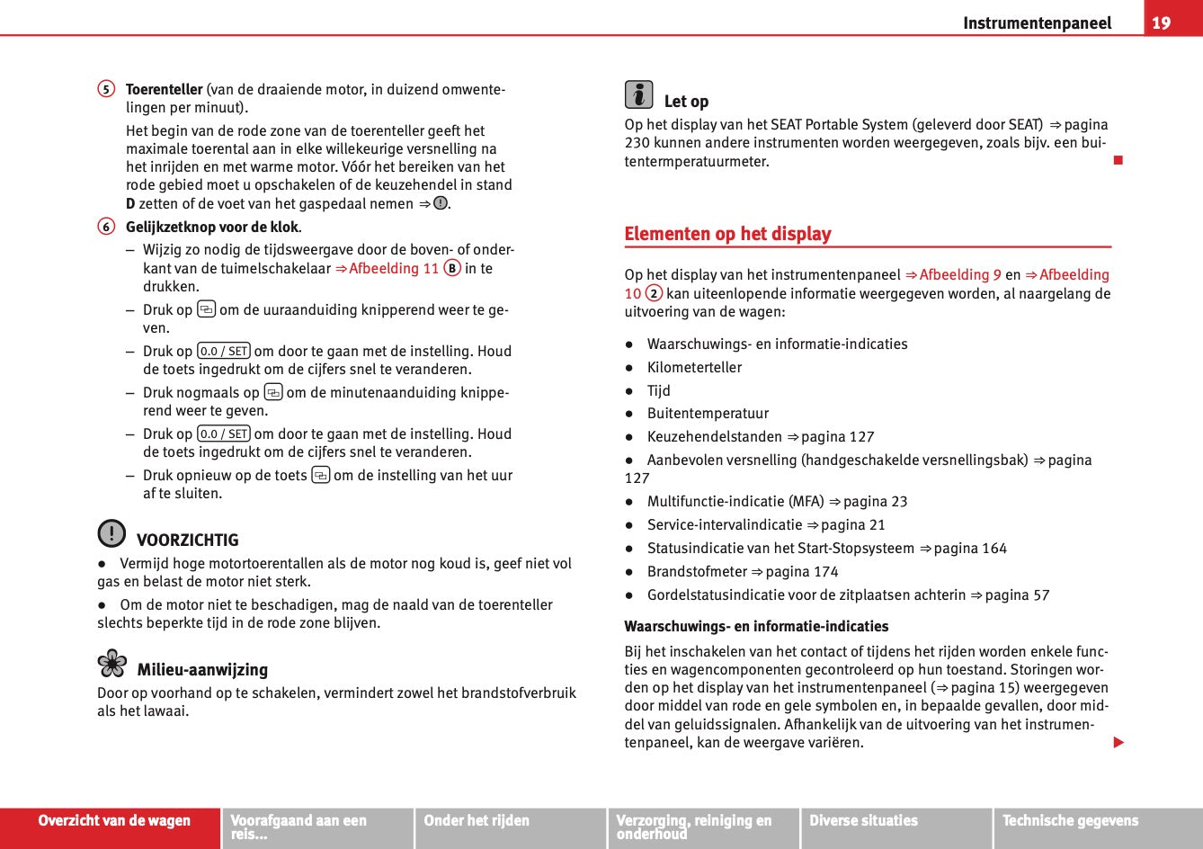 2012-2013 Seat Mii Owner's Manual | Dutch