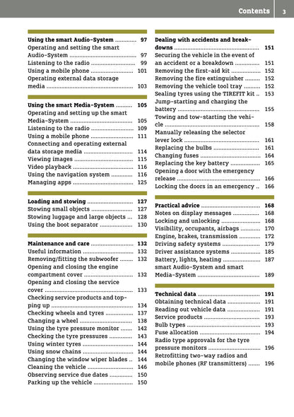 2016-2017 Smart ForTwo Owner's Manual | English