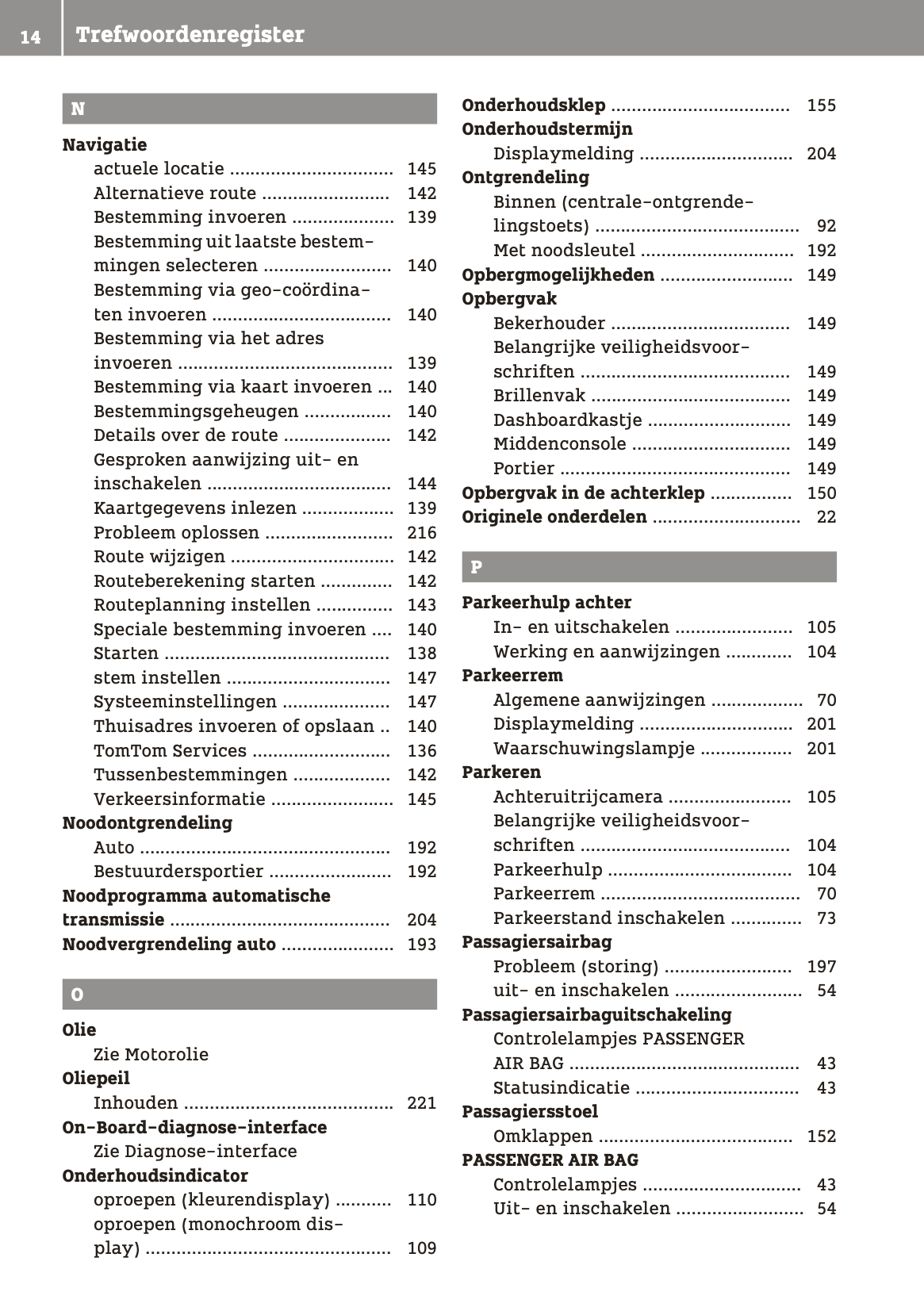 2018-2019 Smart ForTwo Owner's Manual | Dutch