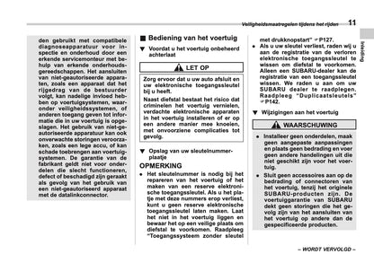 2024 Subaru Crosstrek e-BOXER Owner's Manual | Dutch
