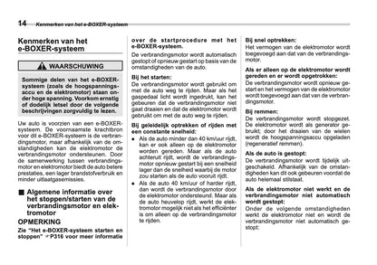 2024 Subaru Crosstrek e-BOXER Owner's Manual | Dutch