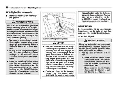 2024 Subaru Crosstrek e-BOXER Owner's Manual | Dutch