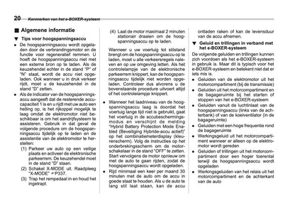 2024 Subaru Crosstrek e-BOXER Owner's Manual | Dutch