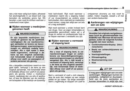2025 Subaru Forester Owner's Manual | Dutch