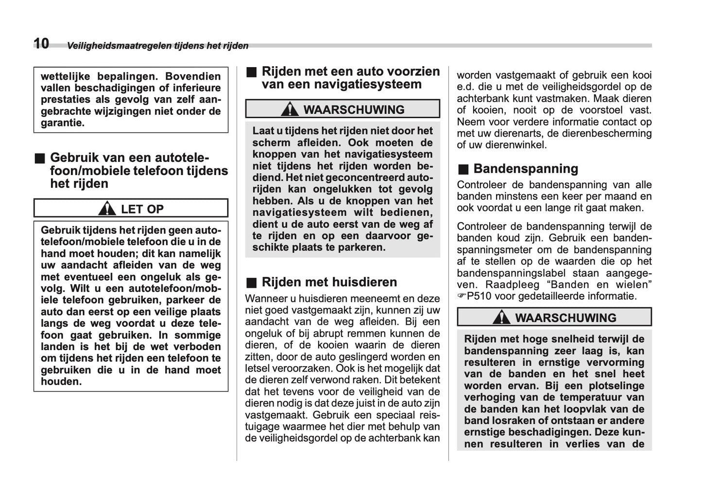 2025 Subaru Forester Owner's Manual | Dutch