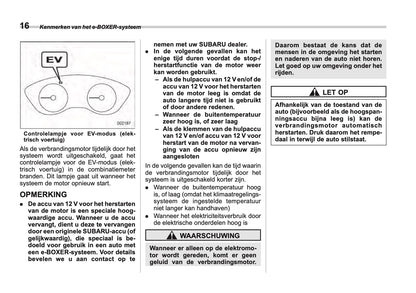 2025 Subaru Forester Owner's Manual | Dutch