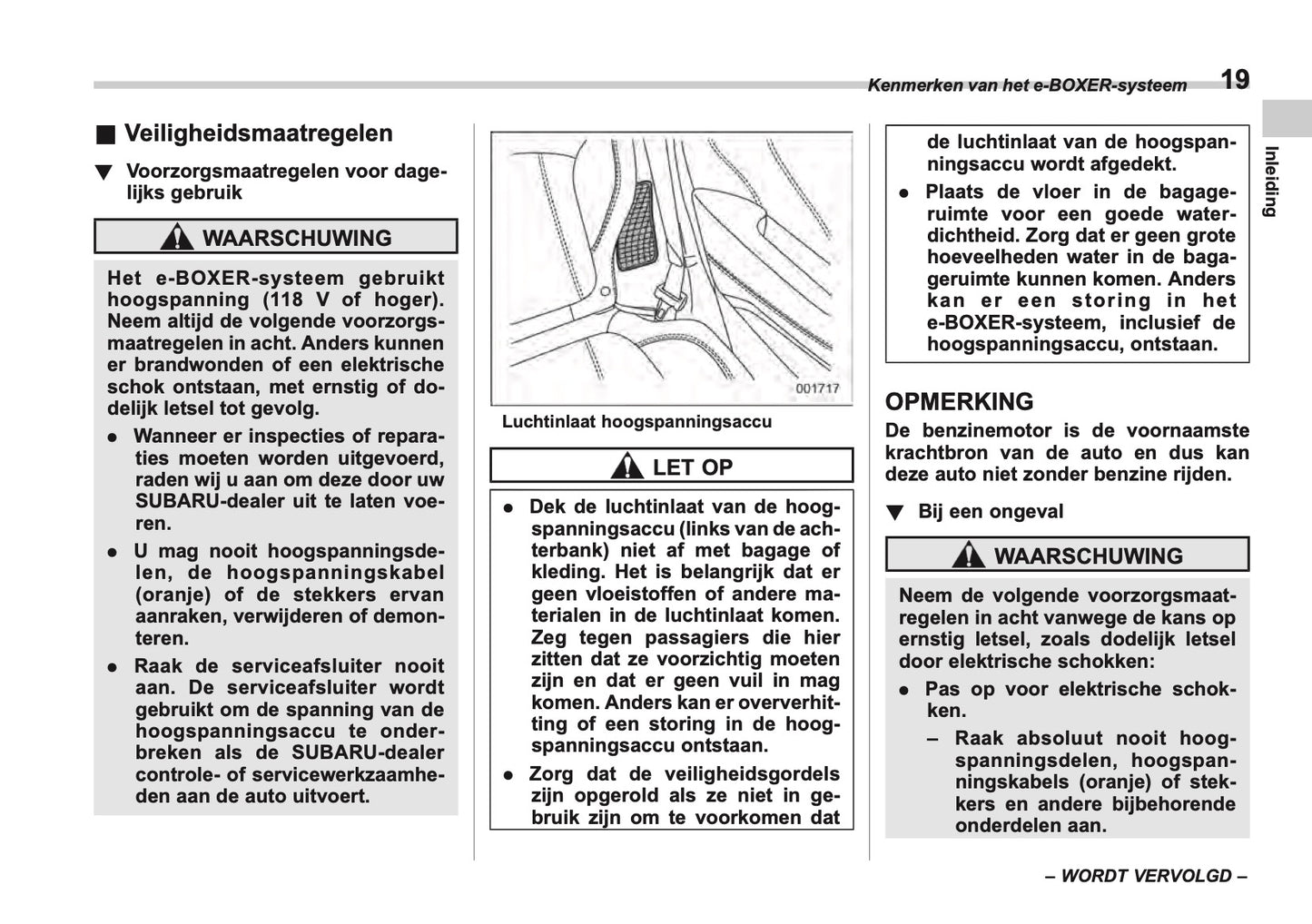 2025 Subaru Forester Owner's Manual | Dutch