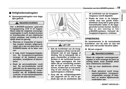 2025 Subaru Forester Owner's Manual | Dutch