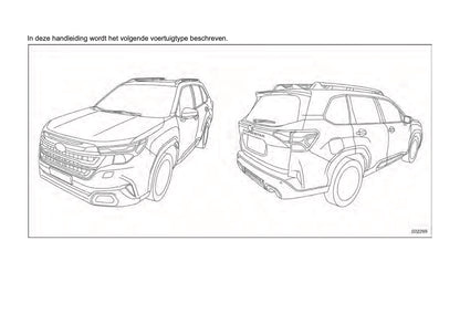 2025 Subaru Forester Owner's Manual | Dutch