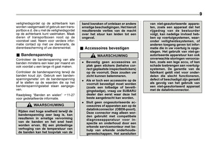 2024 Subaru XV e-BOXER Owner's Manual | Dutch