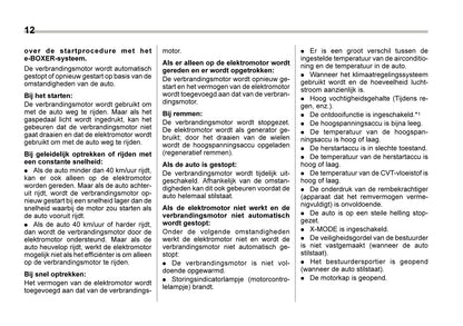 2024 Subaru XV e-BOXER Owner's Manual | Dutch