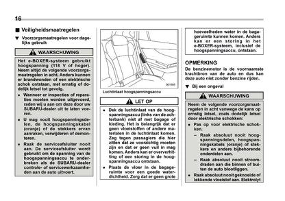 2024 Subaru XV e-BOXER Owner's Manual | Dutch