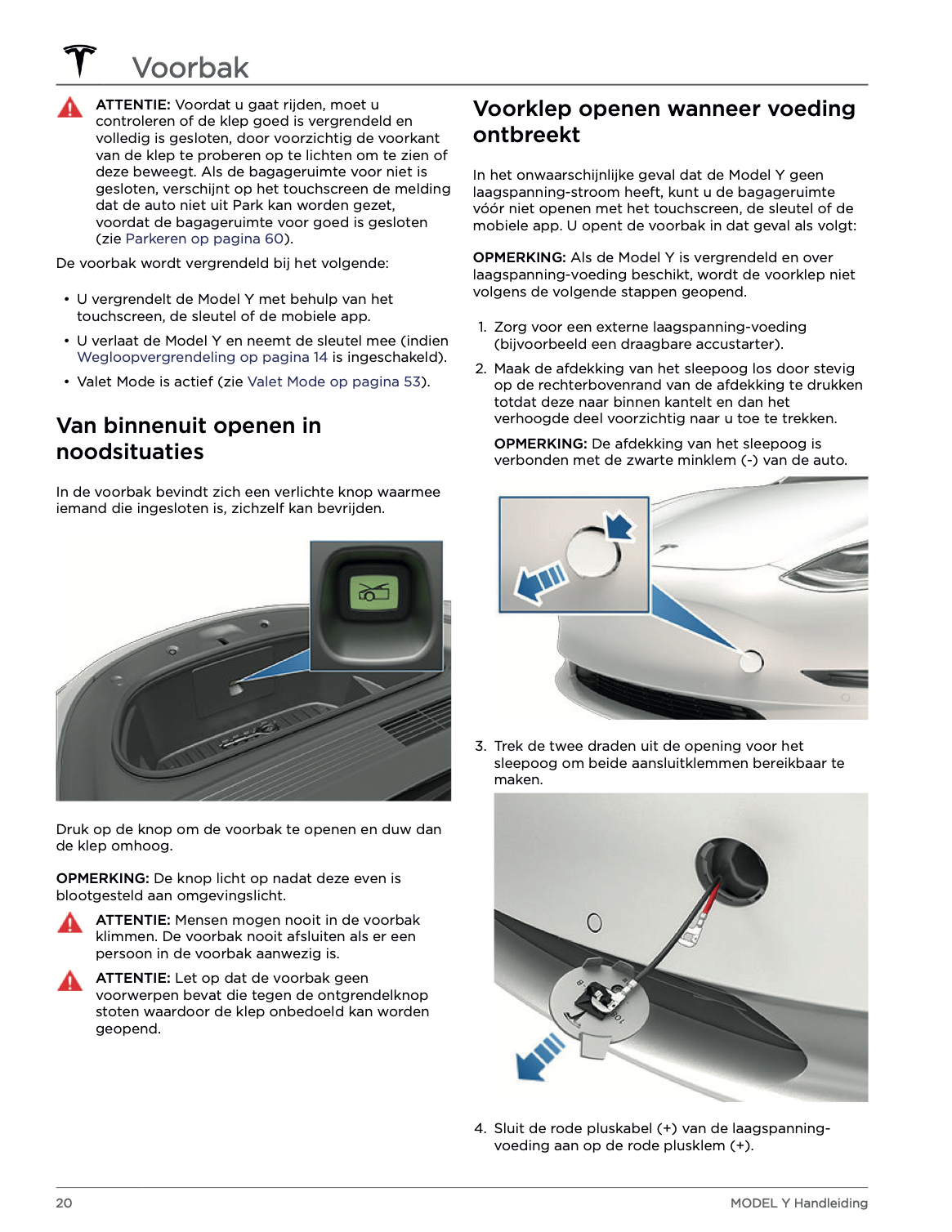 2022 Tesla Model Y Owner's Manual | Dutch