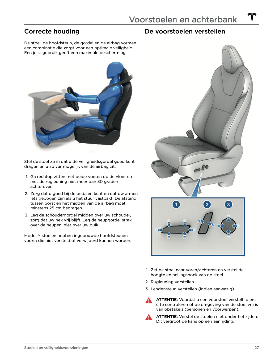 2022 Tesla Model Y Owner's Manual | Dutch