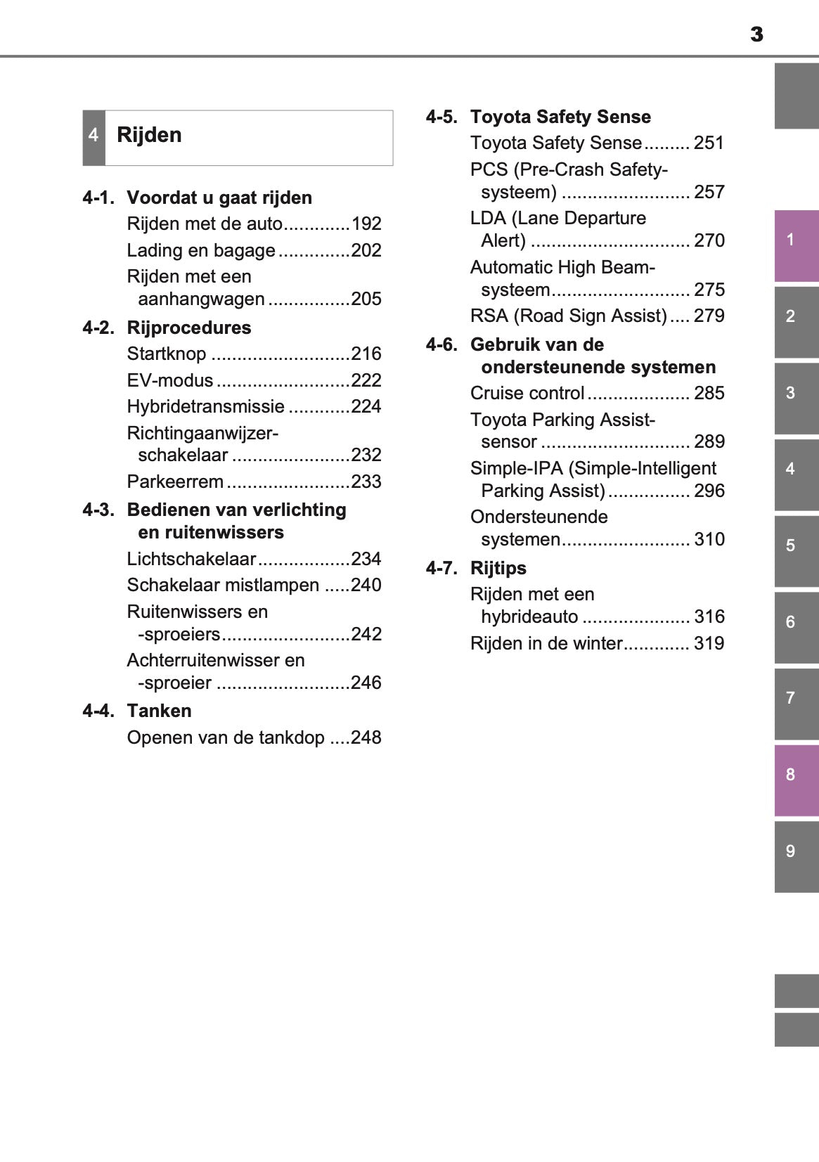 2016-2017 Toyota Auris Hybrid Touring Sports Gebruikershandleiding | Nederlands