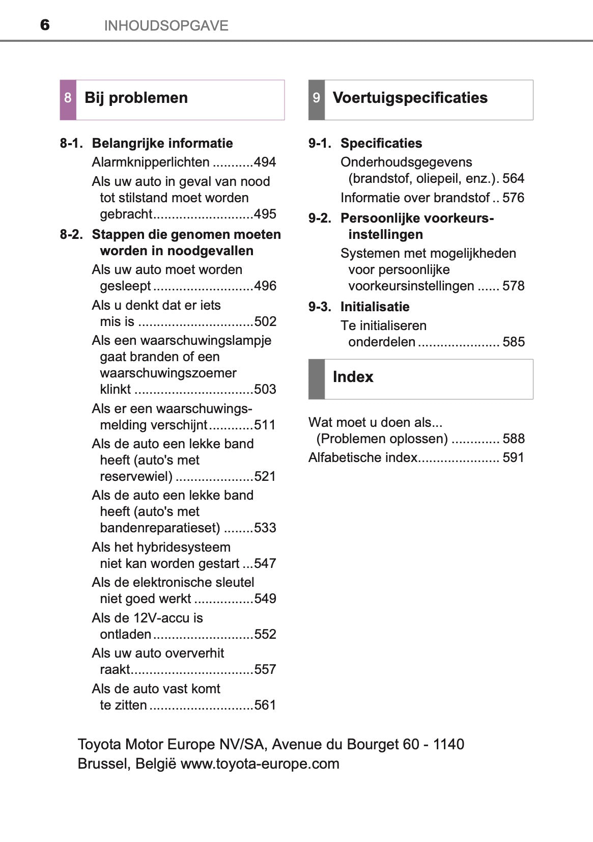 2016-2017 Toyota Auris Hybrid Touring Sports Gebruikershandleiding | Nederlands
