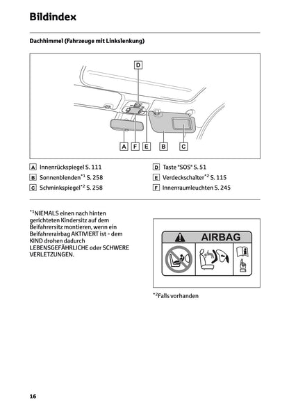 2025-2026 Toyota Aygo X Owner's Manual | German