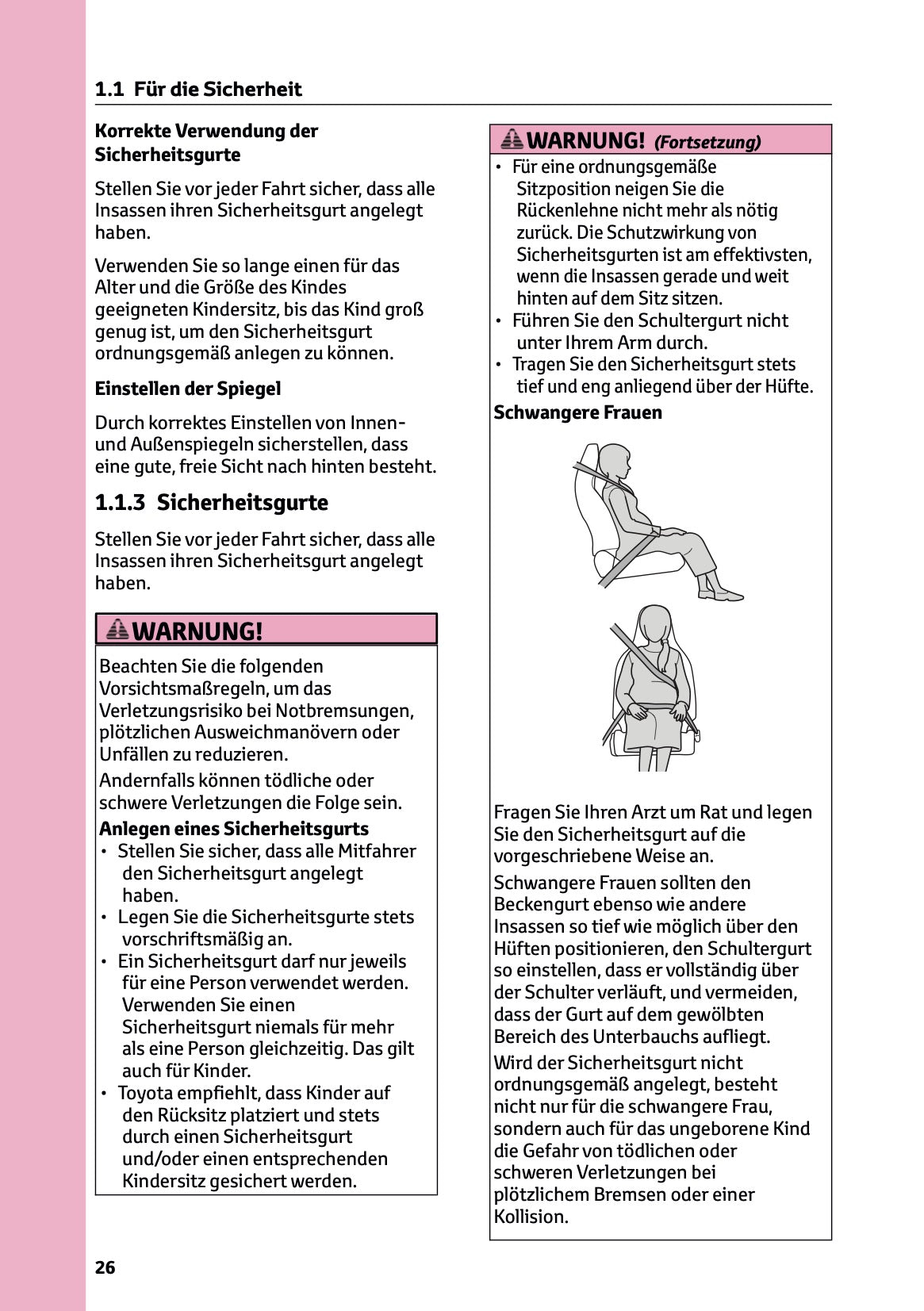 2025-2026 Toyota Aygo X Owner's Manual | German