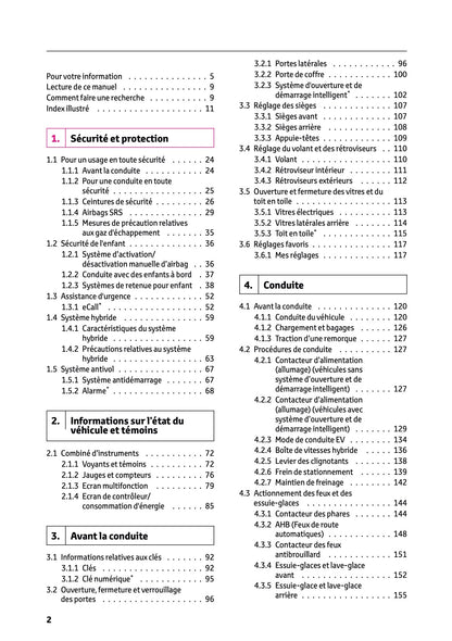 2025-2026 Toyota Aygo X Owner's Manual | French