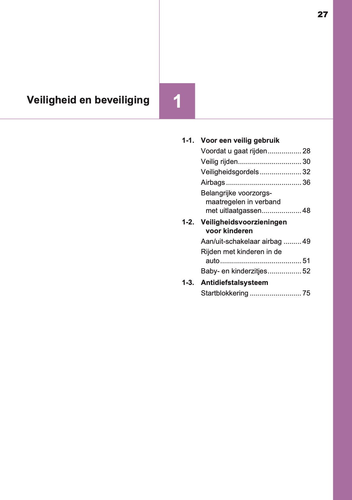 2020-2021 Toyota Aygo Owner's Manual | Dutch