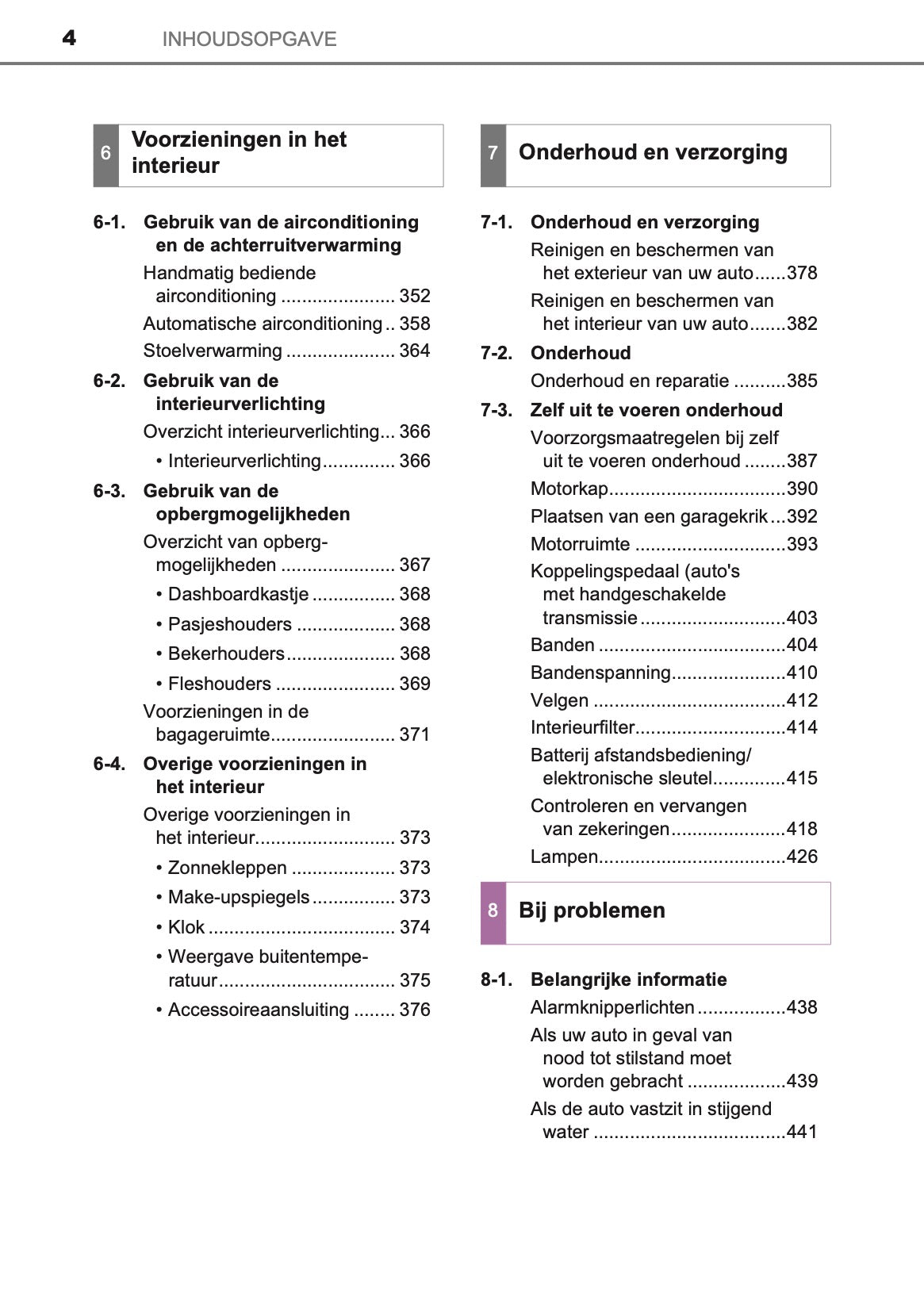 2020-2021 Toyota Aygo Owner's Manual | Dutch