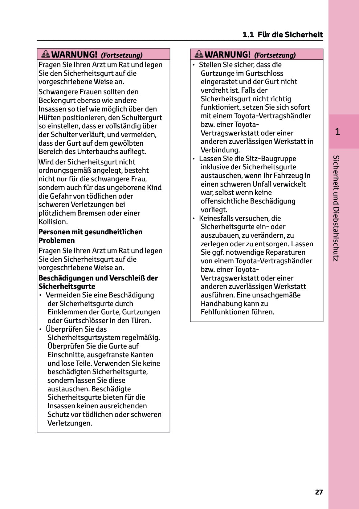 2025 Toyota bZ4X Owner's Manual | German