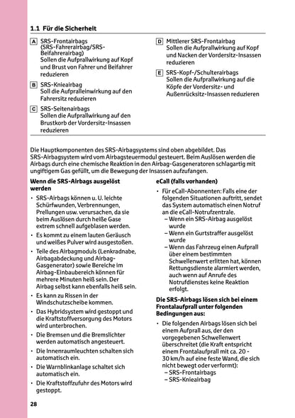 2026 Toyota C-HR Hybrid Owner's Manual | German