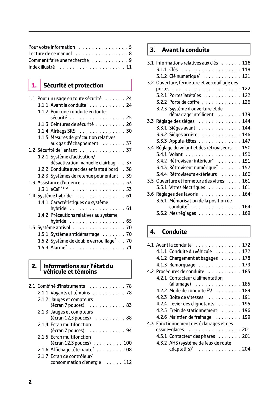 2023-2024 Toyota C-HR Hybrid Manuel du propriétaire | Français