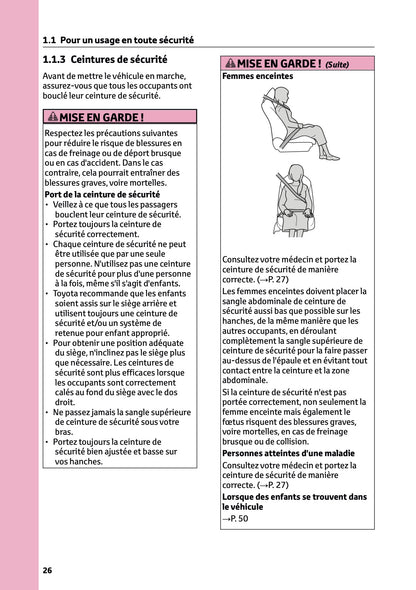 2023-2024 Toyota C-HR Hybrid Manuel du propriétaire | Français