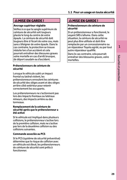 2023-2024 Toyota C-HR Hybrid Manuel du propriétaire | Français